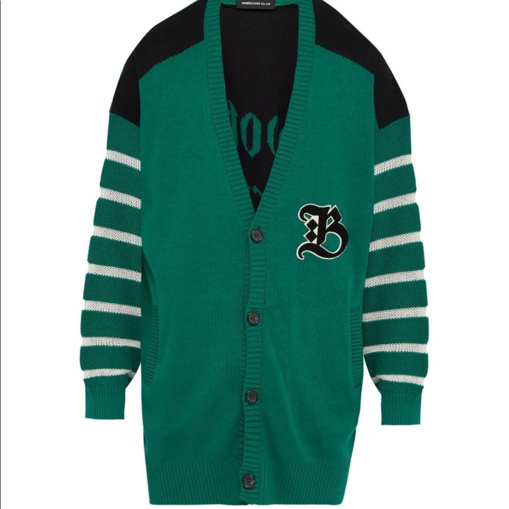Undercover “Bootleg Truth” Oversized Cardigan